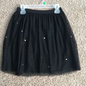 Black skirt